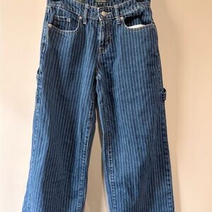 Women’s Blue Striped Jeans